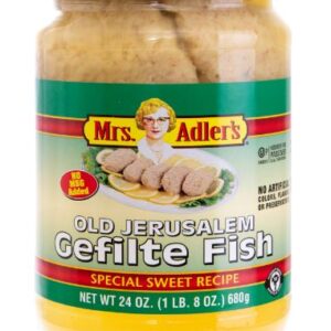MRS ADLERS: Old Jerusalem Gefilte Fish, 24 oz