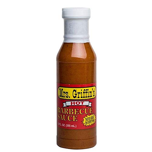 MRS GRIFFINS: Hot Bbq Sauce, 12 oz