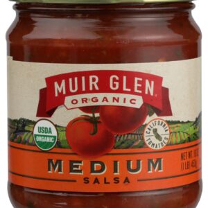 MUIR GLEN: Medium Salsa, 16 oz