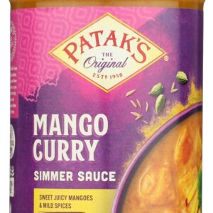 PATAKS: Mango Curry Simmer Sauce, 15 oz