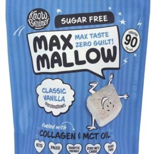 KNOW BRAINER FOODS: ClassIc Vanilla Marshmallows, 96 gm