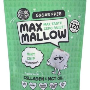 KNOW BRAINER FOODS: Mint Chip Marshmallows, 96 gm