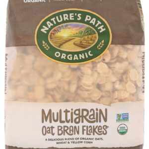 NATURES PATH: Multigrain Oat Bran Flakes Cereal, 32 oz