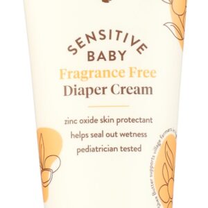 BABOBOTANI: Sensitive Baby Zinc Diaper Rash Cream, 3 oz