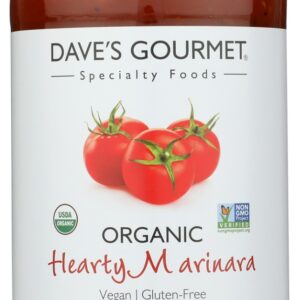 DAVES GOURMET: Organic Hearty Marinara, 24 oz