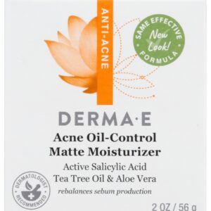 DERMA E: Acne Oil Control Matte Moisturizer, 2 oz