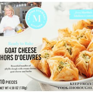 MARTHA STEWART KITCHEN: Hors D Oeuvres Goat Cheese, 8 oz