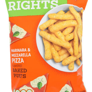 MUNCH RIGHTS: Pizza Baked Puffs, 5.5 oz