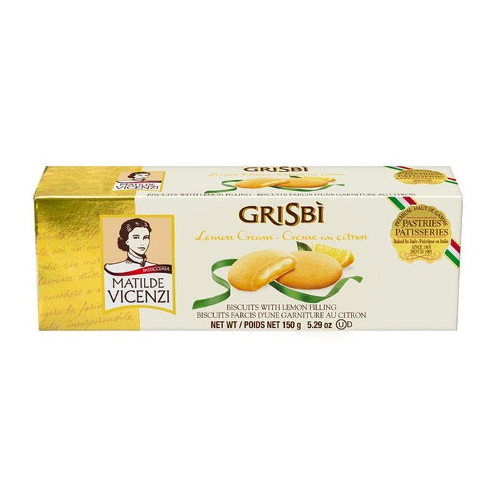 VICENZI: Cookie Grisbi Lemon Gf, 5.29 oz