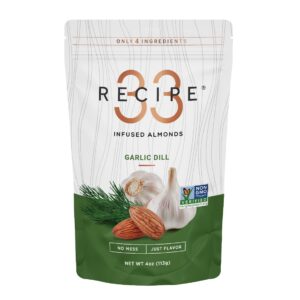 RECIPE 33: Almonds Garlic Dill Inf, 4 oz