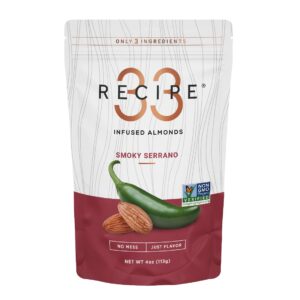RECIPE 33: Almonds Smoky Serrano Inf, 4 oz