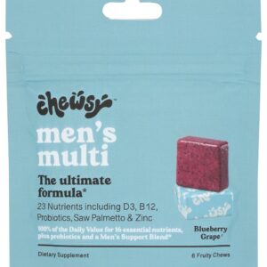 CHEWSY: Mens Multivitamin Packet, 6 pc
