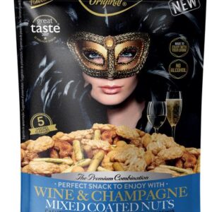 NUTS ORIGINAL: Nuts Wine And Champagne, 4.59 oz