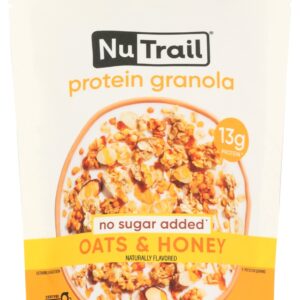 NUTRAIL: Oats and Honey Protein Granola, 8 oz