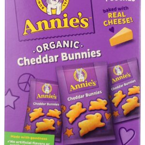 ANNIES HOMEGROWN: Organic Cheddar Bunnies, 12 oz