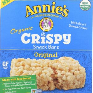 ANNIES HOMEGROWN: Organic Original Crispy Snack Bars, 3.9 oz