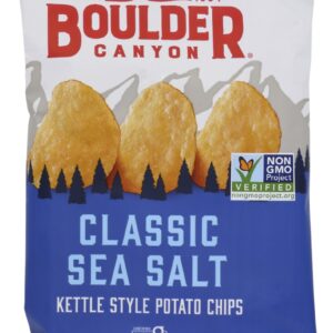BOULDER CANYON: Classic Sea Salt Potato Chips, 6.5 oz