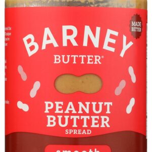 BARNEY BUTTER: Smooth Peanut Butter, 16 oz