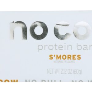 NO COW BAR: Smores Protein Bar, 2.12 oz