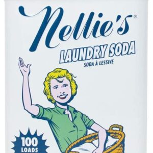 NELLIES ALL NATURAL: Laundry Soda 100 Loads, 3.3 lb