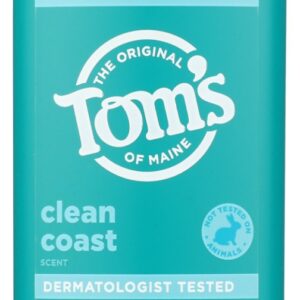 TOMS OF MAINE: Clean Coast Deodorant Stick, 3.25 oz