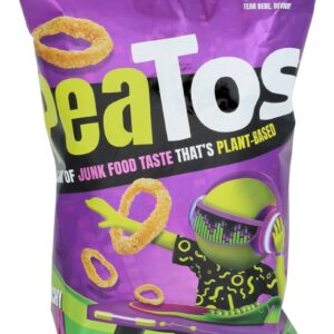 PEATOS: Crunchy Onion Rings, 3 oz