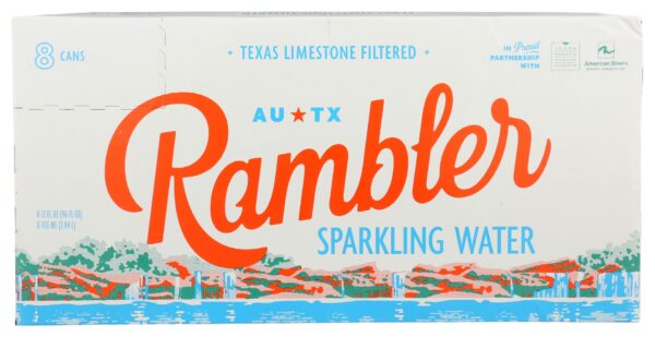 RAMBLER: Original Sparkling Water 8Pk, 96 fl oz