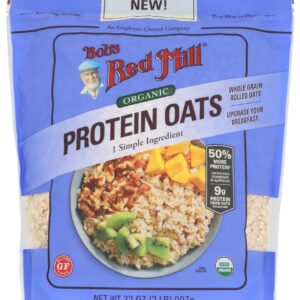 BOBS RED MILL: Organic Protein Oats, 32 oz