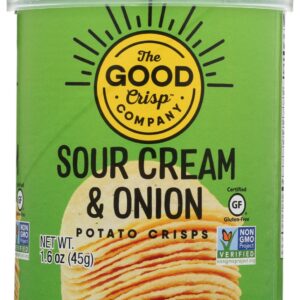 THE GOOD CRISP COMPANY: Mini Pack Sour Cream and Onion, 1.6 oz