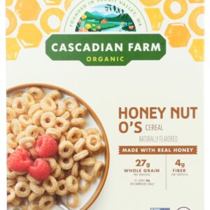 CASCADIAN FARM: Honey Nut Os Cereal, 9.5 oz