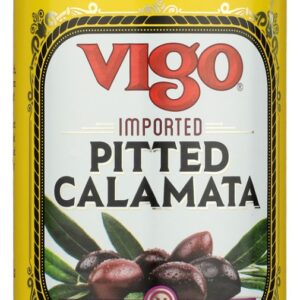 VIGO: Pitted Calamata Olives, 7 oz