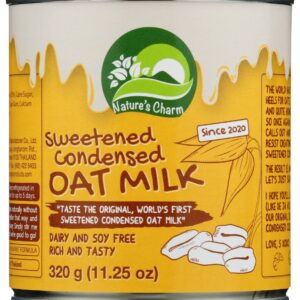 NATURES CHARM: Sweetened Condensed Oat Milk, 11.25 fo
