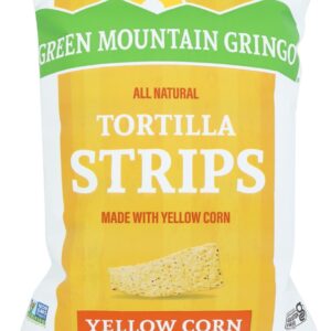 GREEN MOUNTAIN GRINGO: Yellow Corn Tortilla Strips, 8 oz