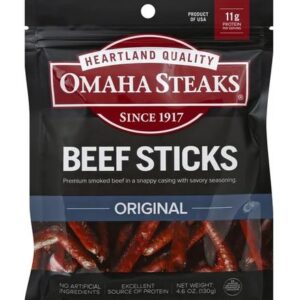OMAHA STEAKS: Original Beef Sticks, 4.6 oz