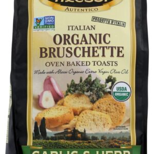 ALESSI: Garlic and Herb Bruschette, 5 oz