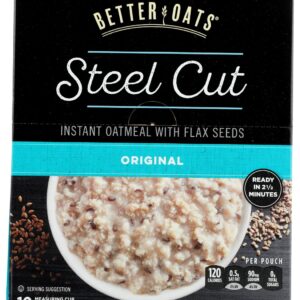 BETTER OATS: Steel Cut Original, 11.6 oz
