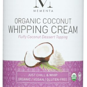 MEMENTA: Organic Coconut Whipping Cream, 13.5 fo