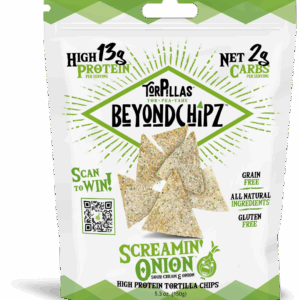 BEYONDCHIPZ: Screamin Onion Chips, 5.3 oz