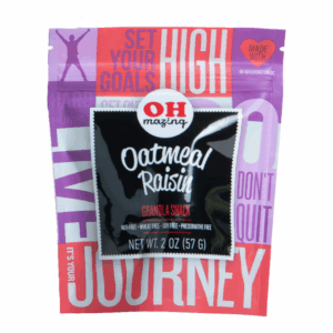 OH-MAZING: Oatmeal Raisin Granola Snack, 2 oz