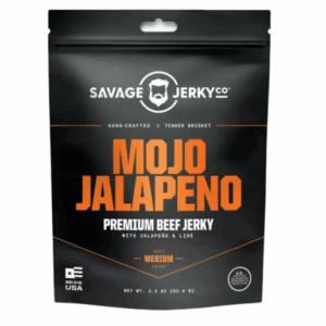SAVAGE JERKY CO: Mojo Jalapeno Premium Beef Jerky, 2.2 oz