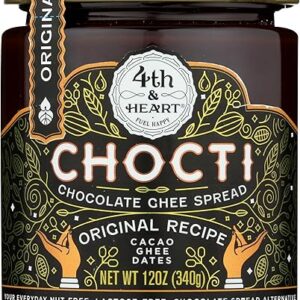 4TH & HEART: Ghee Original Recipe Chocti, 12 oz