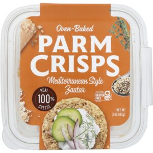 PARM CRISPS: Mediterranean Style Zaatar Crisps, 3 oz