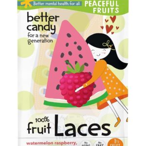 PEACEFUL FRUITS: Fruit Candy Laces, 0.5 oz