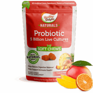 HEALTHY DELIGHTS: Probiotic Chews, 30 ea