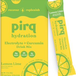 PIRQ: Lemon Lime Hydration Drink Mix, 10 pk