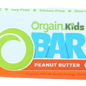 ORGAIN: Organic Kids O Bar Peanut Butter, 1.27 oz