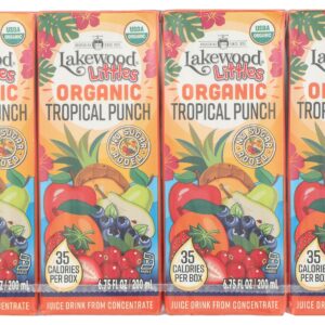 LAKEWOOD: Littles Organic Tropical Punch Juice Boxes 8Ct, 54 fo
