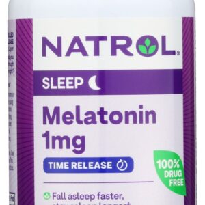 NATROL: Melatonin Time Release Tablets 1mg, 90 tb