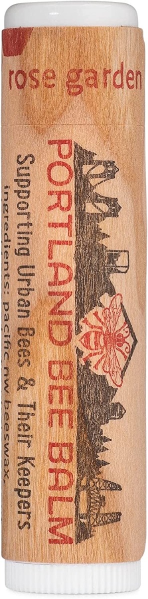 PORTLAND BEE BALM: Rose Garden Lip Balm, 0.15 oz