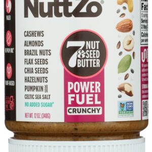 NUTTZO: Natural Paleo Power Fuel Crunchy, 12 oz